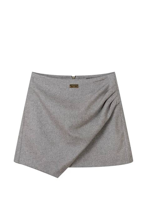 Shorts con drappeggio BALMAIN KIDS | BZ6A59 I0341806OR